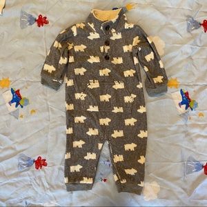 Carter’s fleece bodysuit